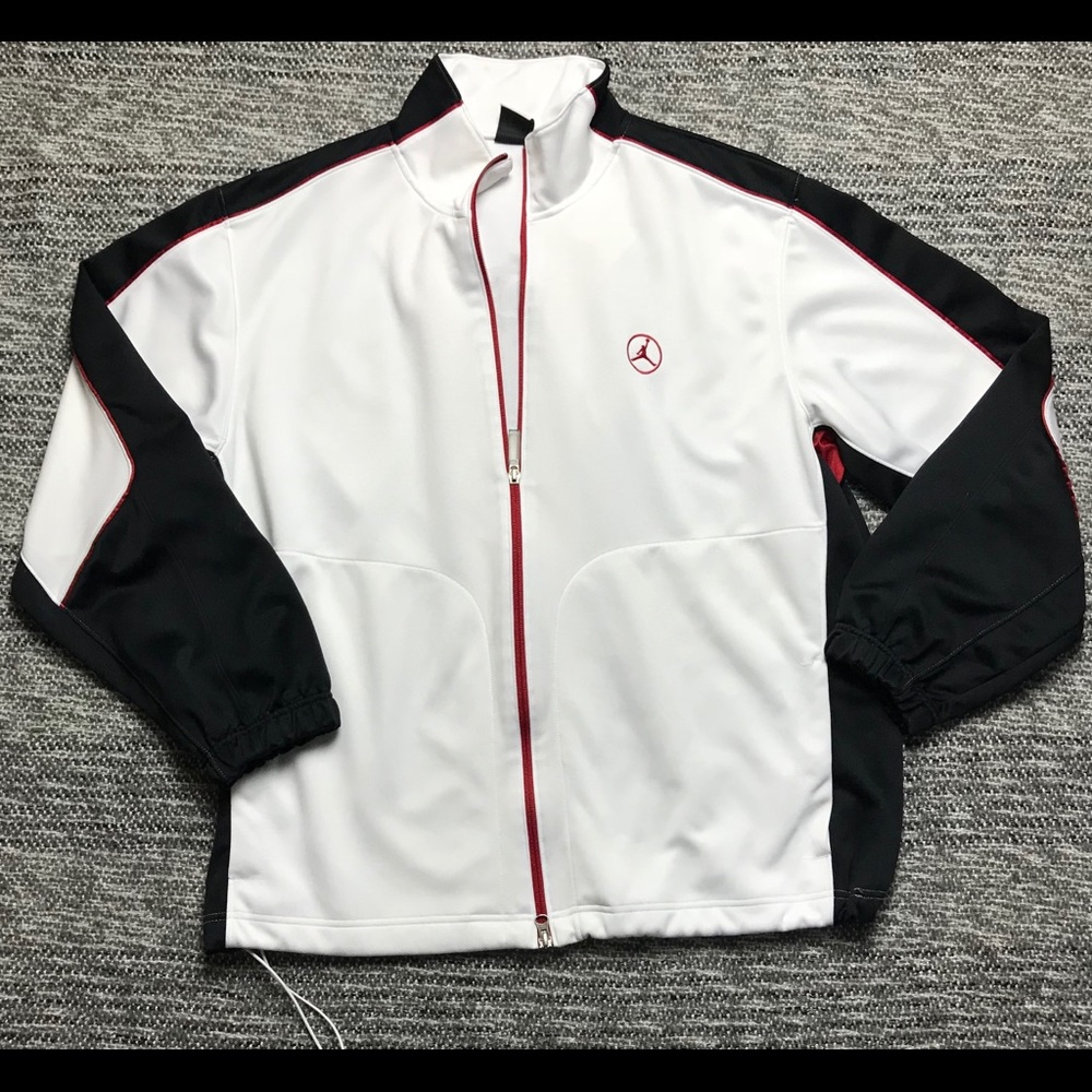 Jordan Flight White Full Zip Sweatshirt